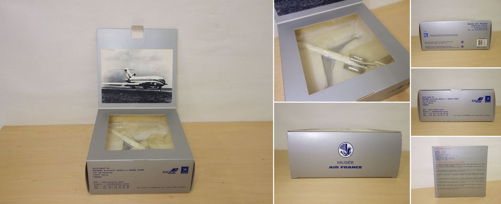 M 飛行機 航空機 旅客機 模型 エールフランス AIR FRANCE Hogan Wings ボーイング727 200 生産 1 200スケール F BOJA 38887