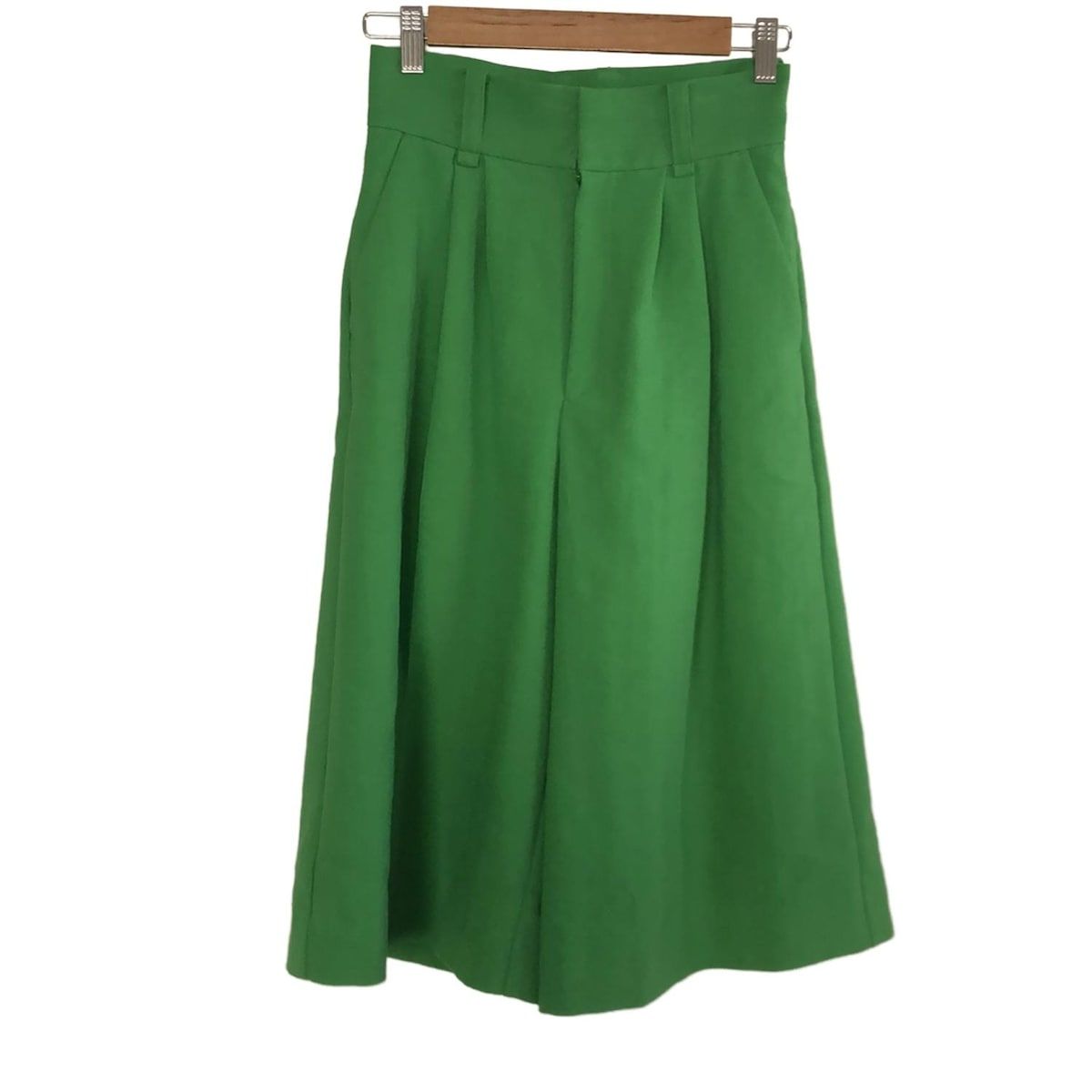 MAISON SPECIAL メゾン パンツ サイズM レディース グリーン クロップド 半端丈