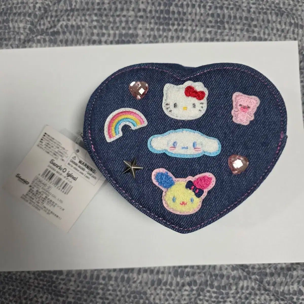 サンリオキャラクター デニム ハー 下 トポーチ