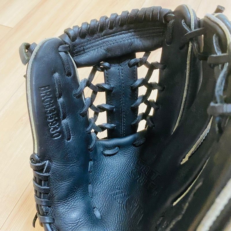 SSK Pro Edge 軟式グローブ 黒水色