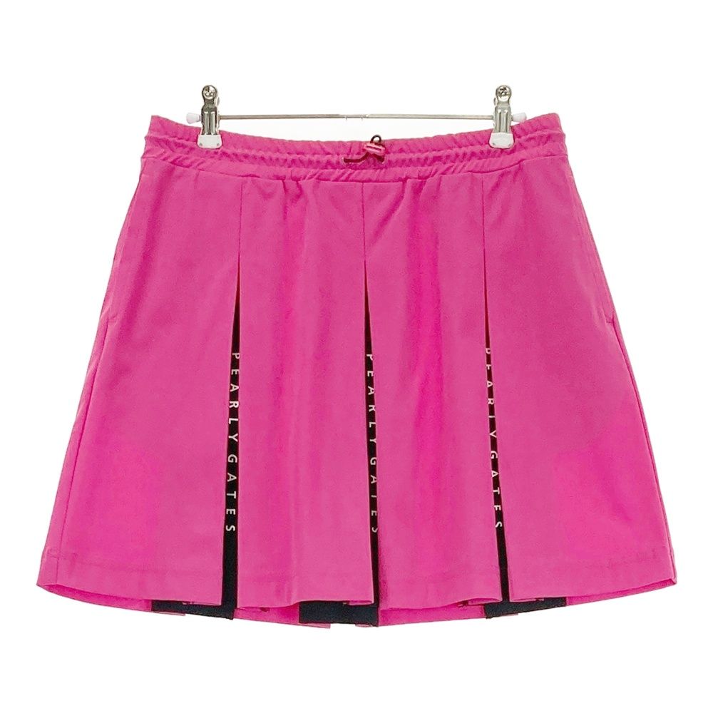 サイズ 2 PEARLY GATES パーリーゲイツ モデル 055-3234814 プリーツスカート ピンク系 240101523443 ゴルフウェア レディース ストスト