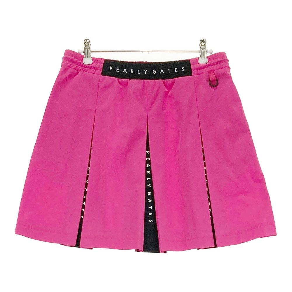 サイズ 2 PEARLY GATES パーリーゲイツ モデル 055-3234814 プリーツスカート ピンク系 240101523443 ゴルフウェア レディース ストスト MERCADOAVALIA_COM_BR