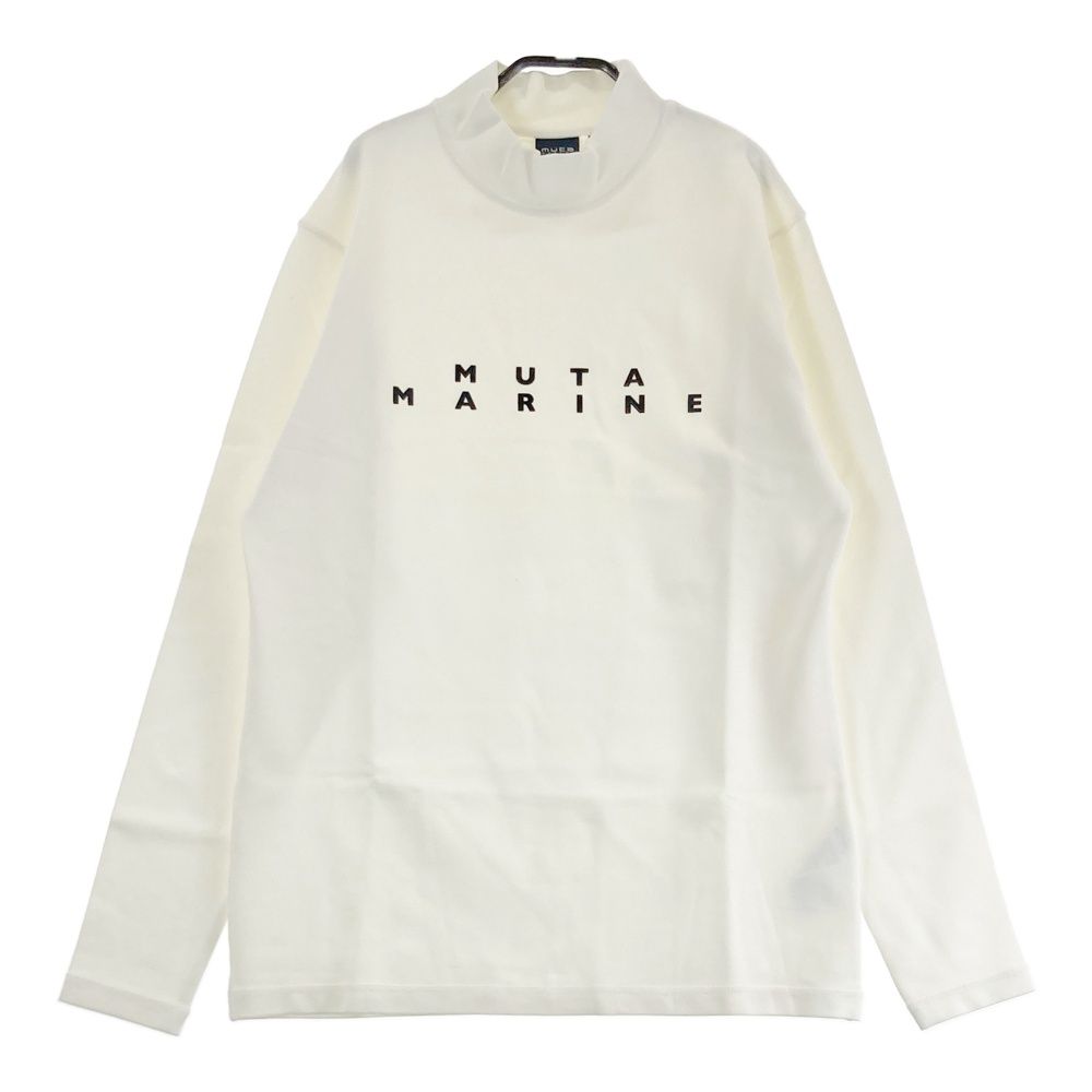 サイズ 6 MUTA MARINE ムータマリン ハイネック 長袖Tシャツ ホワイト系 240101553531 ゴルフウェア メンズ ストスト