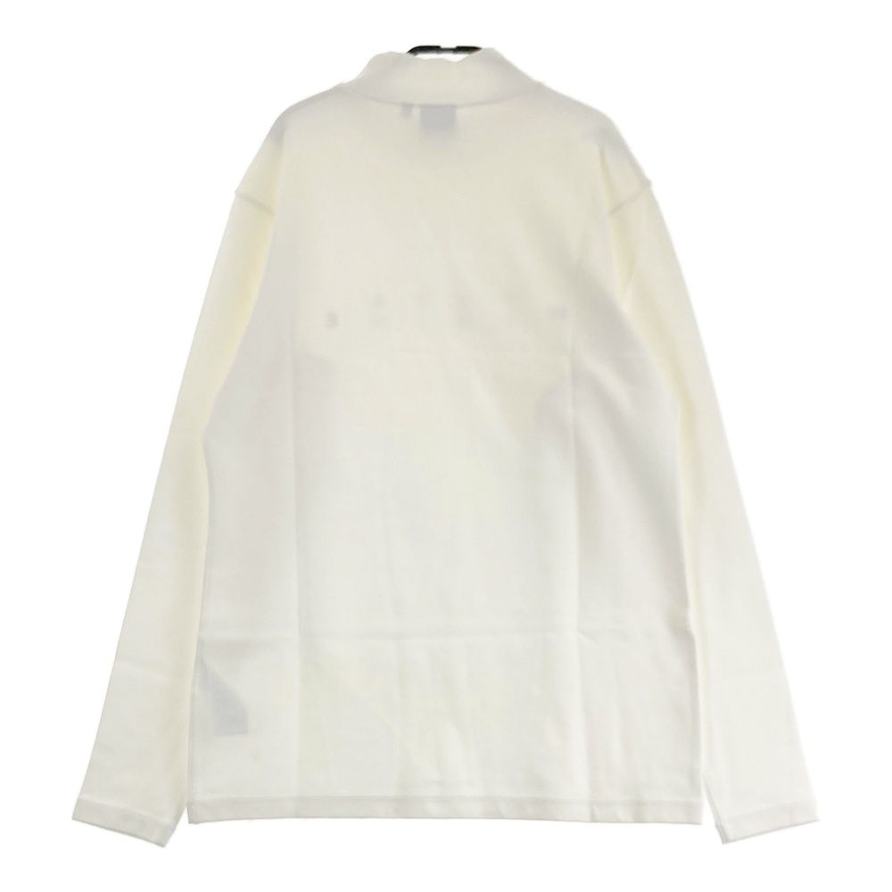 サイズ 6 MUTA MARINE ムータマリン ハイネック 長袖Tシャツ ホワイト系 ゴルフウェア メンズ ストスト