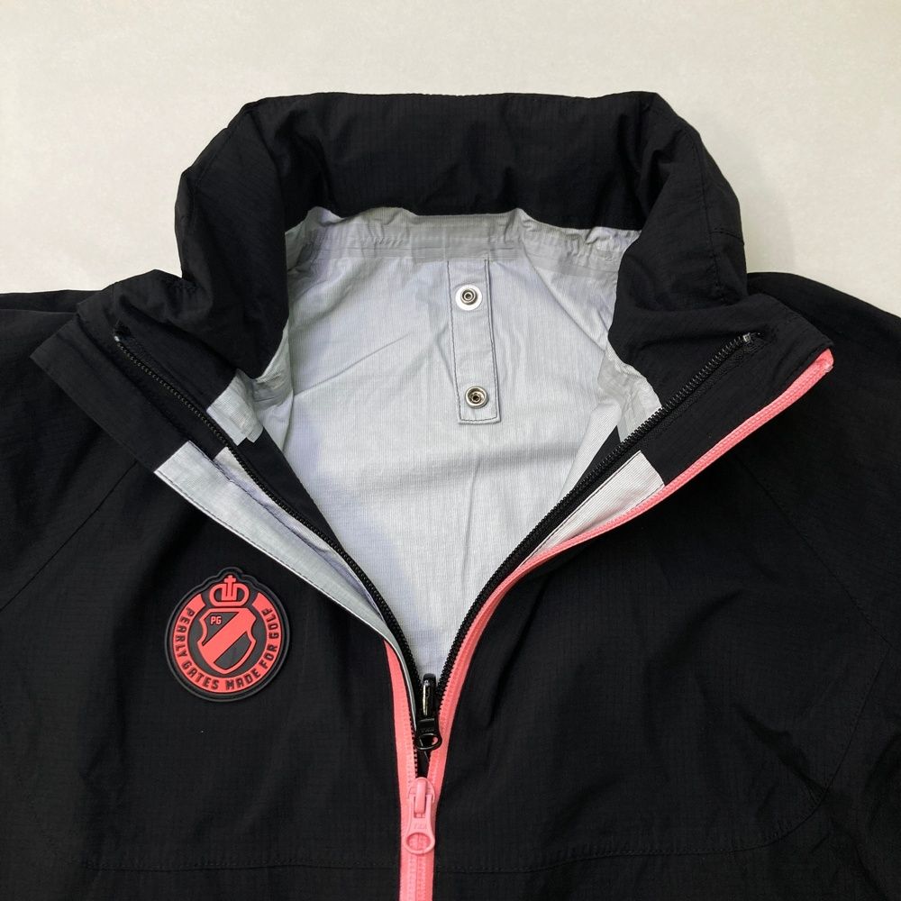 PEARLY GATES 2way ナイロン チェック ジップ ジャケット ☆Ｌ PEARLY GATES 2way ナイロン チェック ジップ ジャケット ☆L