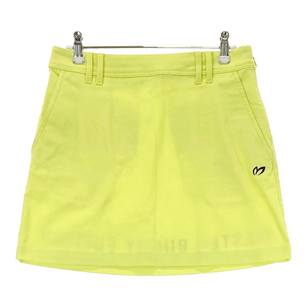 サイズ 0 MASTER BUNNY EDITION マスターバニーエディション モデル ストレッチスカート イエロー系 240101553898 ゴルフウェア レディース ストスト