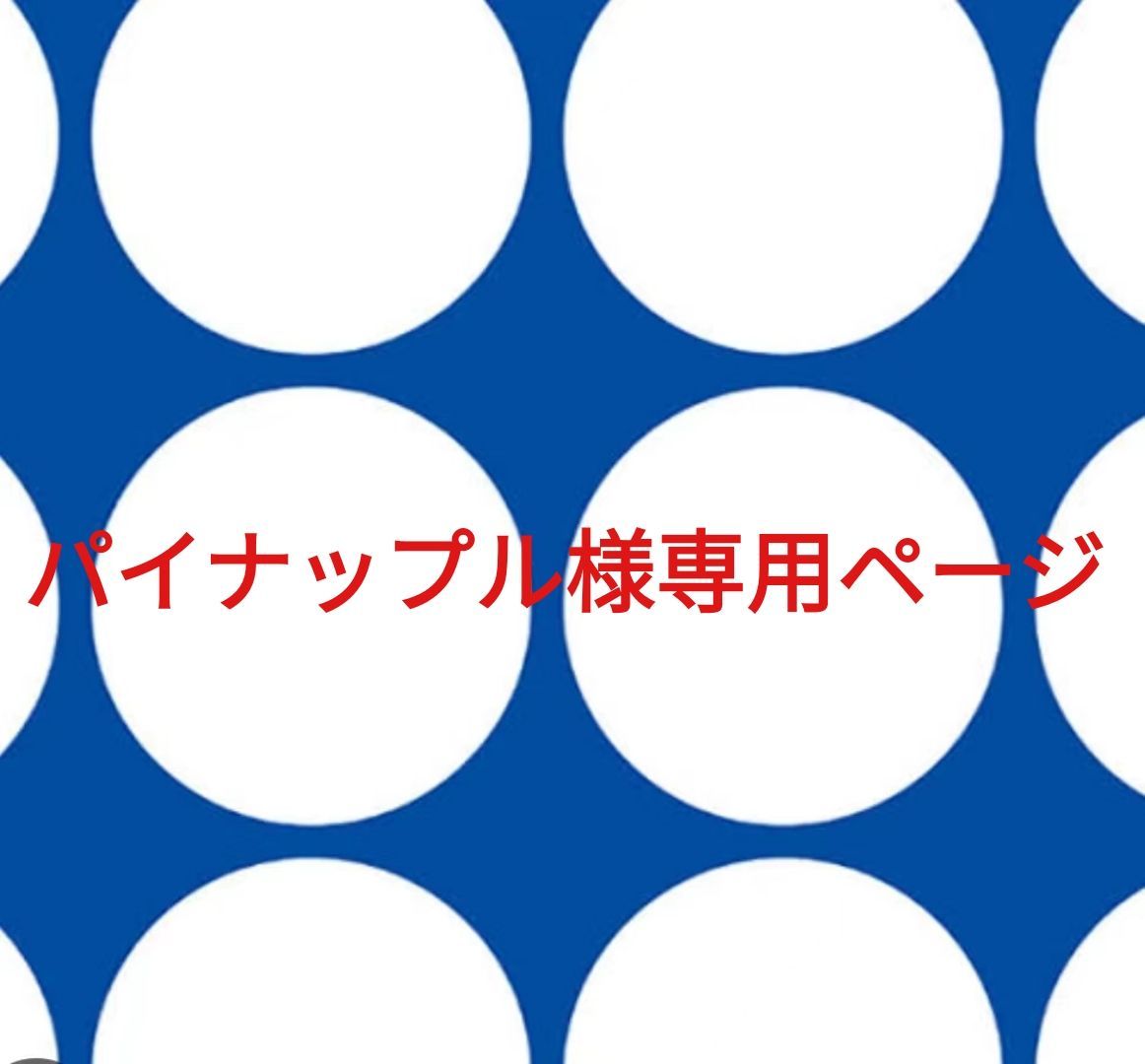 パイナップル様専用ページです。 - メルカリ パイナップル様専用ページです。 - メルカリ