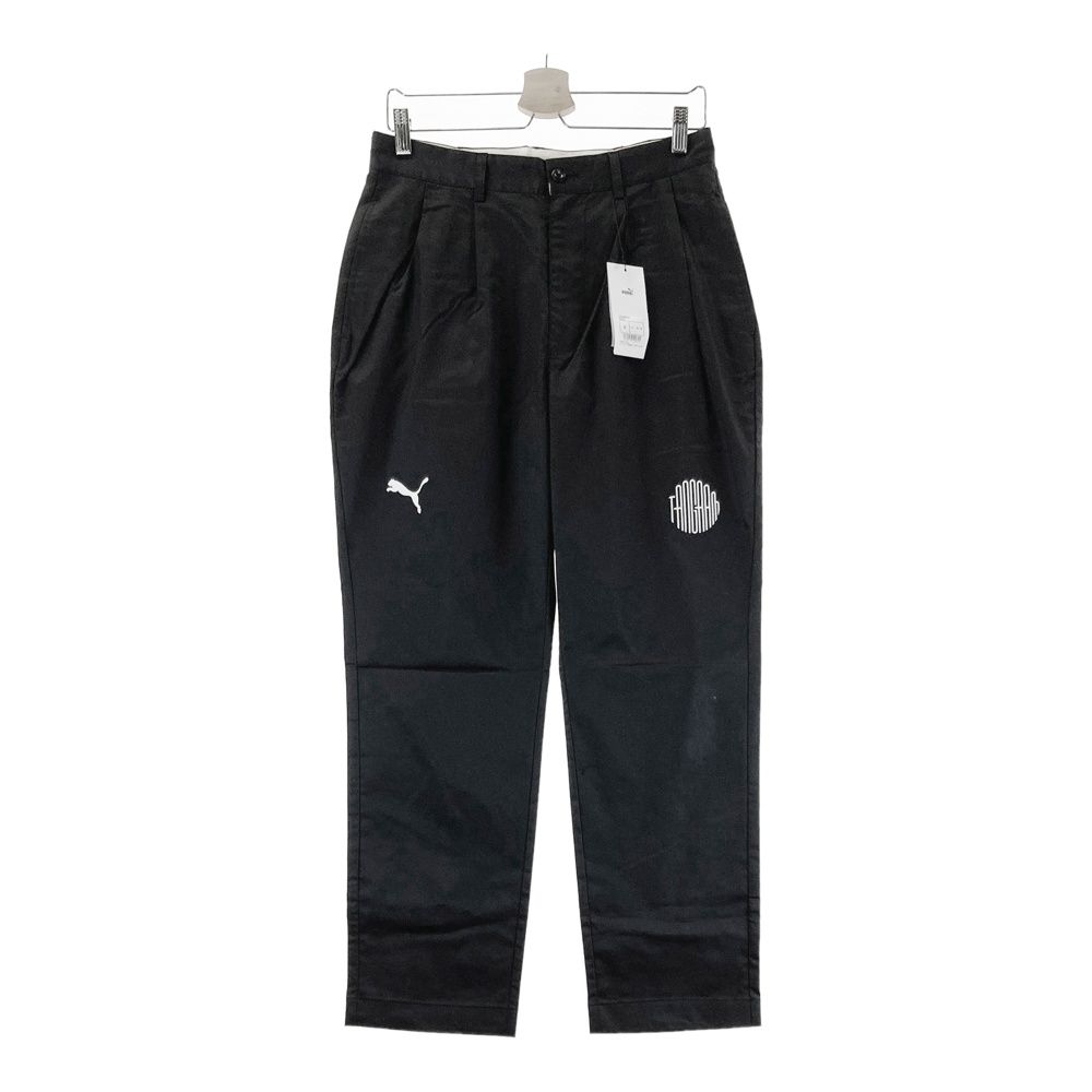 サイズ S PUMA GOLF プーマゴルフ モデル ×TANGRAM ロングパンツ ブラック系 ゴルフウェア メンズ ストスト