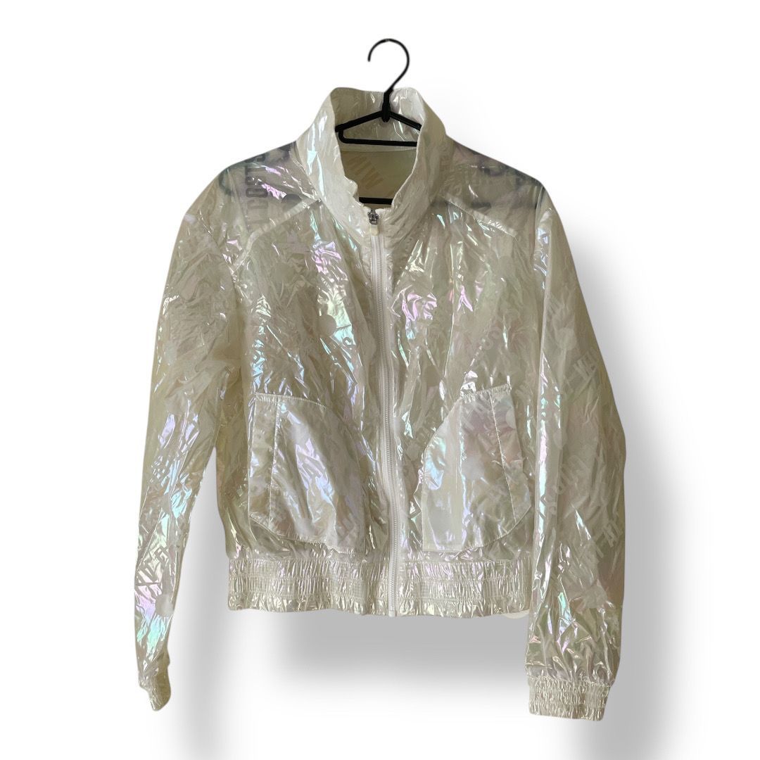 WAAC ワック オーロラ レタリングブルゾン オーロラ 2サイズ レディーストップス 管理SK318