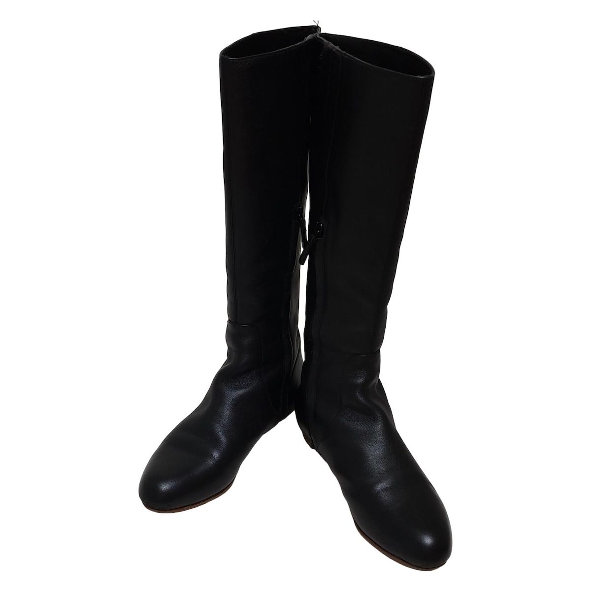 COLE HAAN(コールハーン) ロングブーツ 7 レディース - 黒 アウト