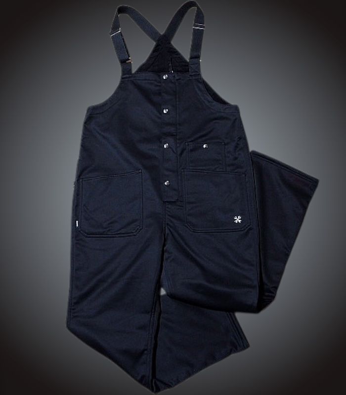 BLUCO ブルコ オーバーオール STRETCH WARM OVERALL ブラック 20 900円 内税