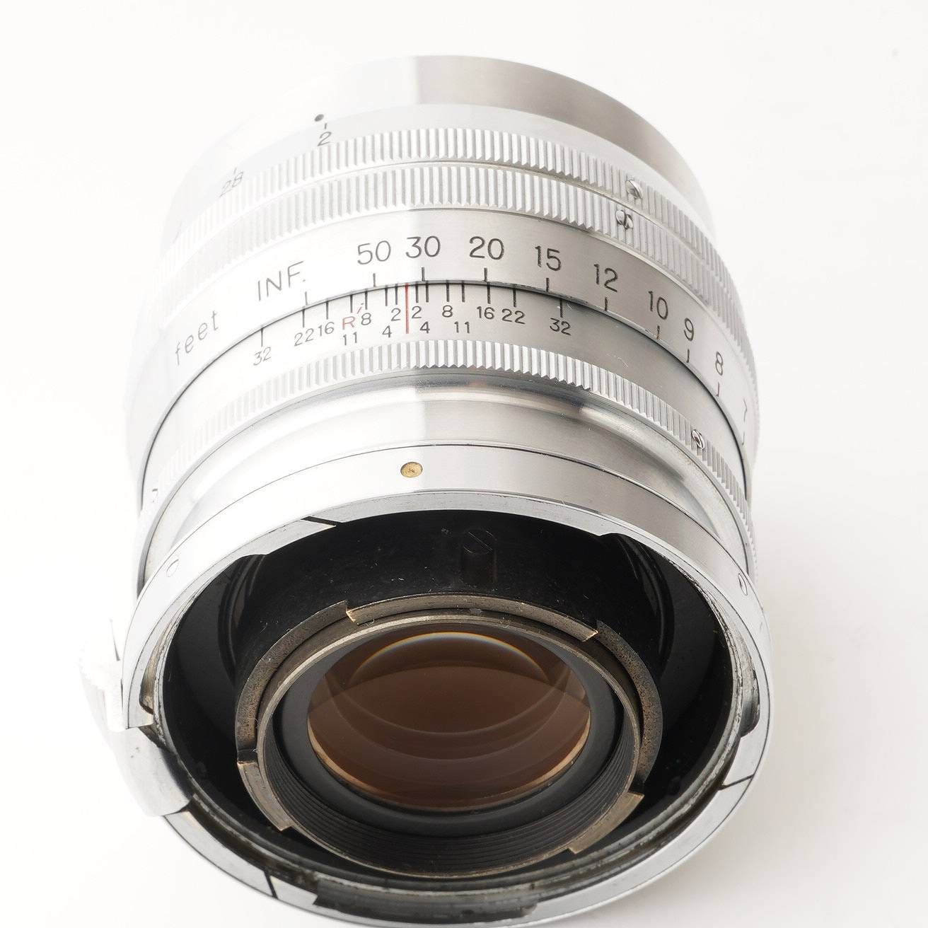ニコン Nippon Kogaku NIKKOR-P.C 8.5cm F2 85mm Sマウント 【公式通販】
