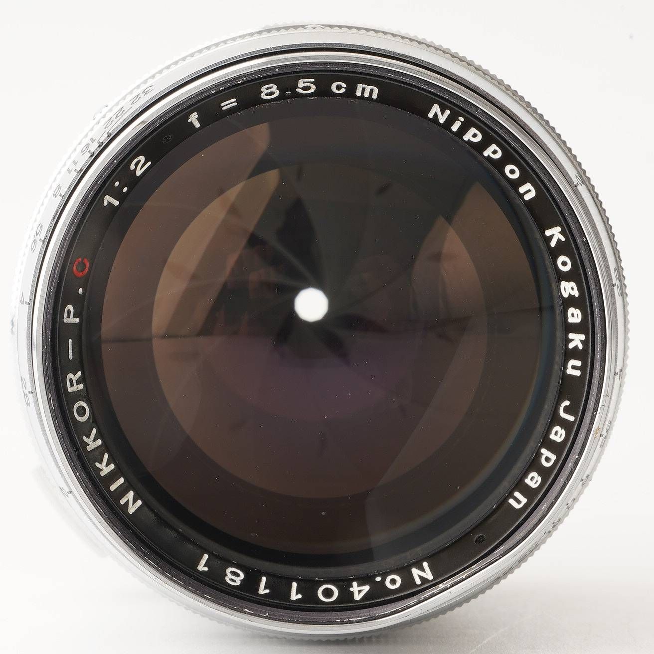 ニコン Nippon Kogaku NIKKOR-P.C 8.5cm F2 85mm Sマウント 【公式通販】