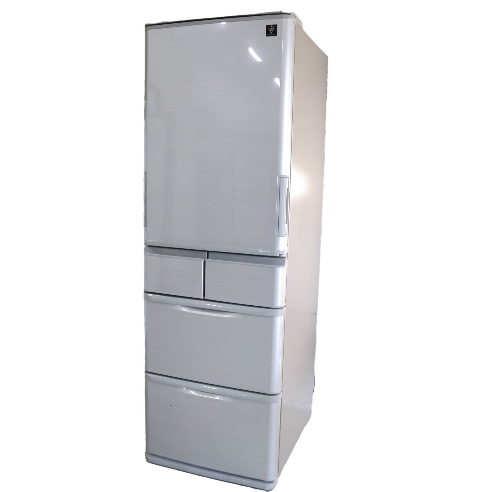 関東地域 SHARP 冷蔵庫 412 L 5ドア 左右開き シルバー SJ W D S プラズマクラスター 節電25 ミスト冷却 新鮮冷凍 自動製氷 ナノ低温脱臭触媒 どっちもドア 大容量 省エネ シャープ B 92