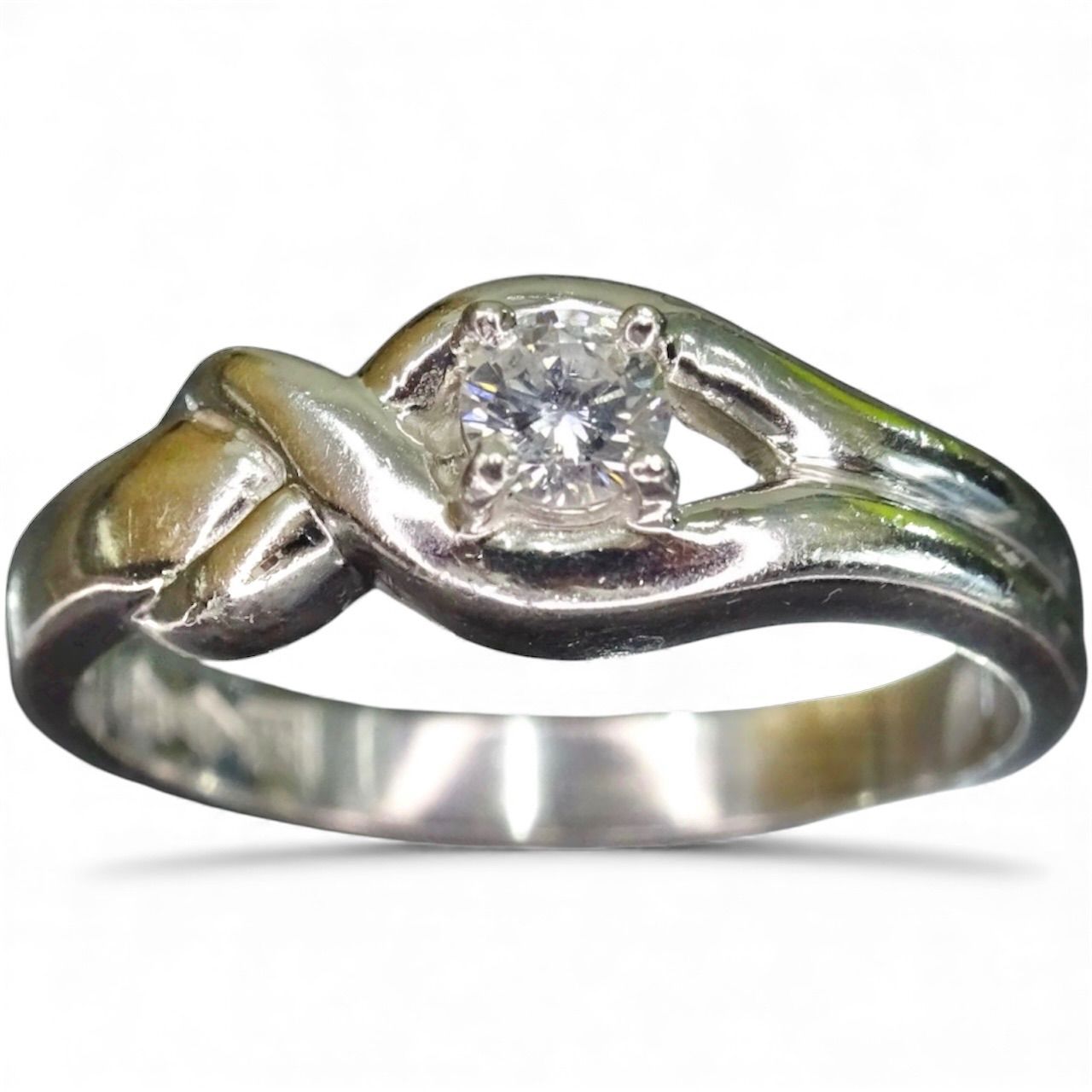 プラチナ pt 900 天然ダイヤモンド0 11 ct デザイン リング 指輪 約10号 総重量約3 91 g ジュエリー 宝石 貴金属 メンズ レディース 男女兼用 ジュエリーショッププライス Shops