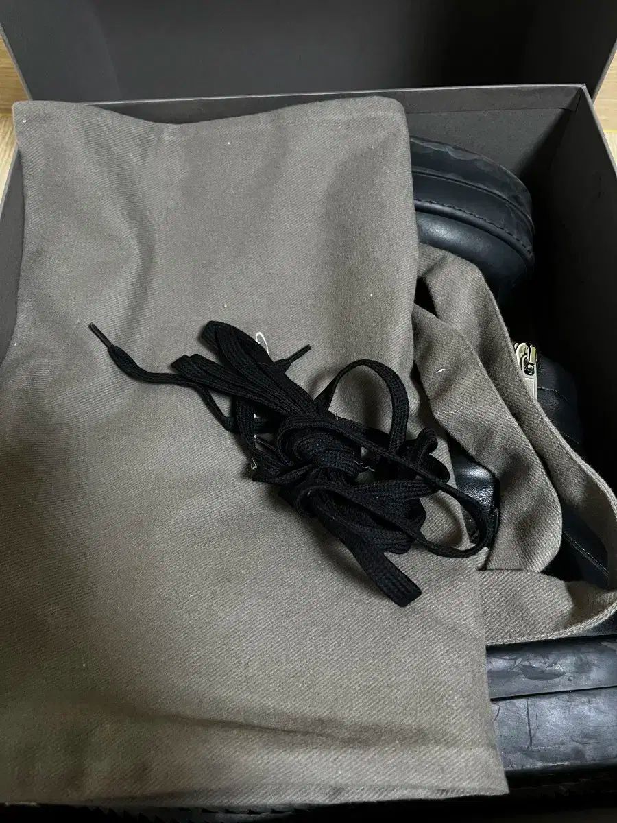 リックオウエンス MEGAバスケット ジオバスケット オールブラック 43 5