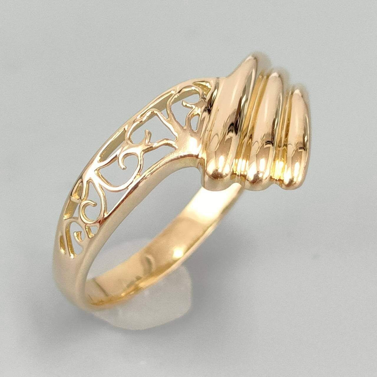 18金 K18 デザインリング 2.37g 15号 D411 - メルカリ