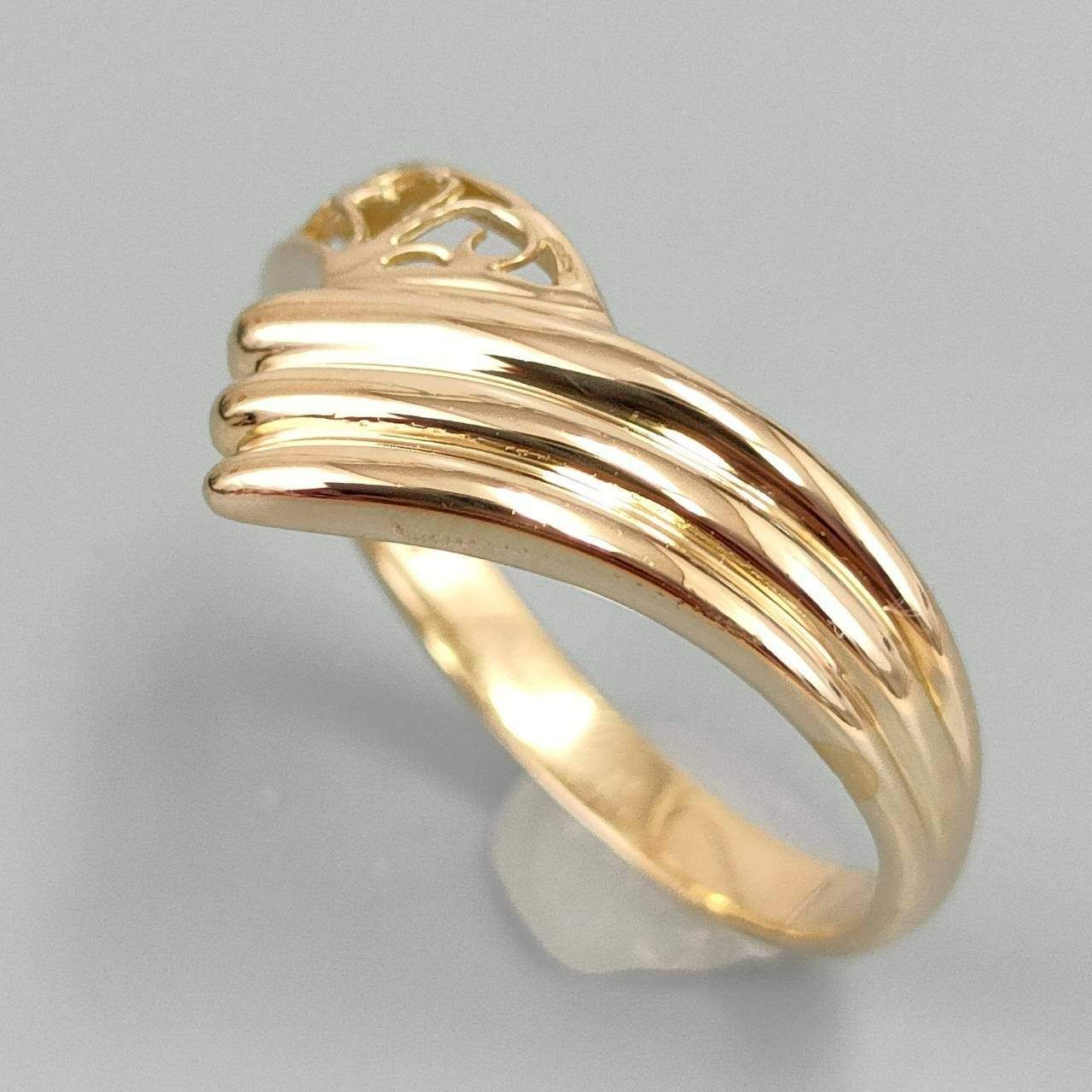 18金 K18 デザインリング 2.37g 15号 D411 - メルカリ