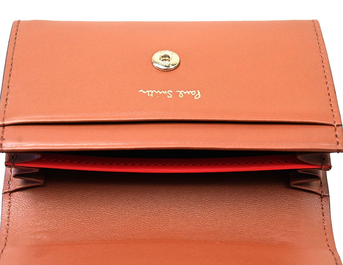  名刺入れ paulsmith レディース ポールスミス ポール スミス ストライプ カードケース SWインサイトD 羊革 牛革 名刺入れ 小物