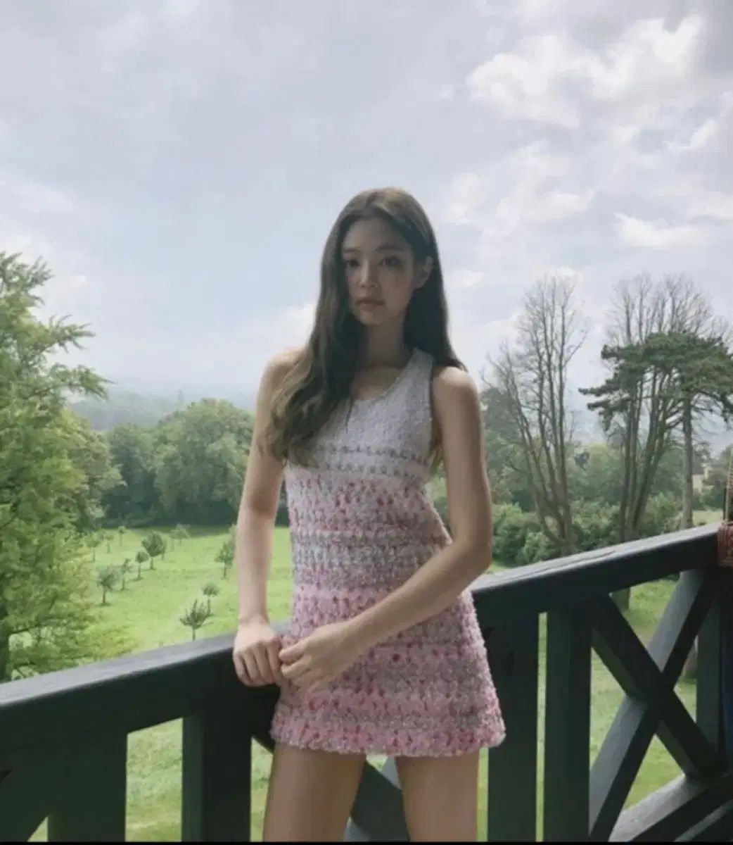  ジェニ CHANEL シャネル ツイード ONE PIECE ドレス その他 ワンピース