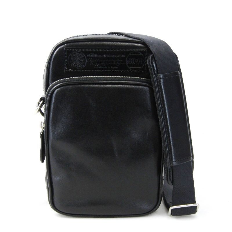 The Warmthcrafts Manufacture ジ ウォームスクラフツ マニュファクチャー クロスボディバッグ VWA36 VILANA ブラック 黒 61004068
