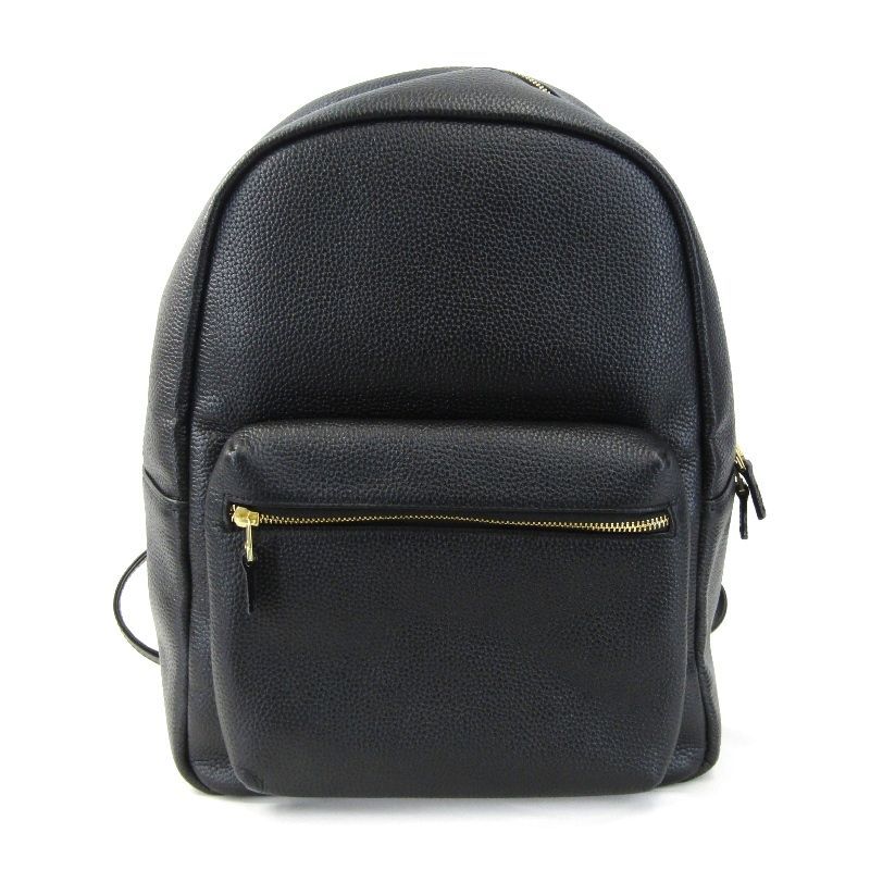 HushTug ハッシュタグ バックパック モンゴルレザー レザー リュック デイパック ブラック 黒 61004069