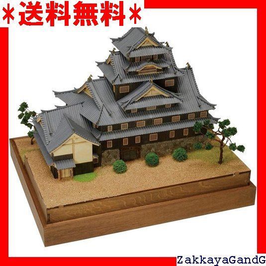 ウッディジョー 1 150 岡山城 木製模型 組み立てキット 241