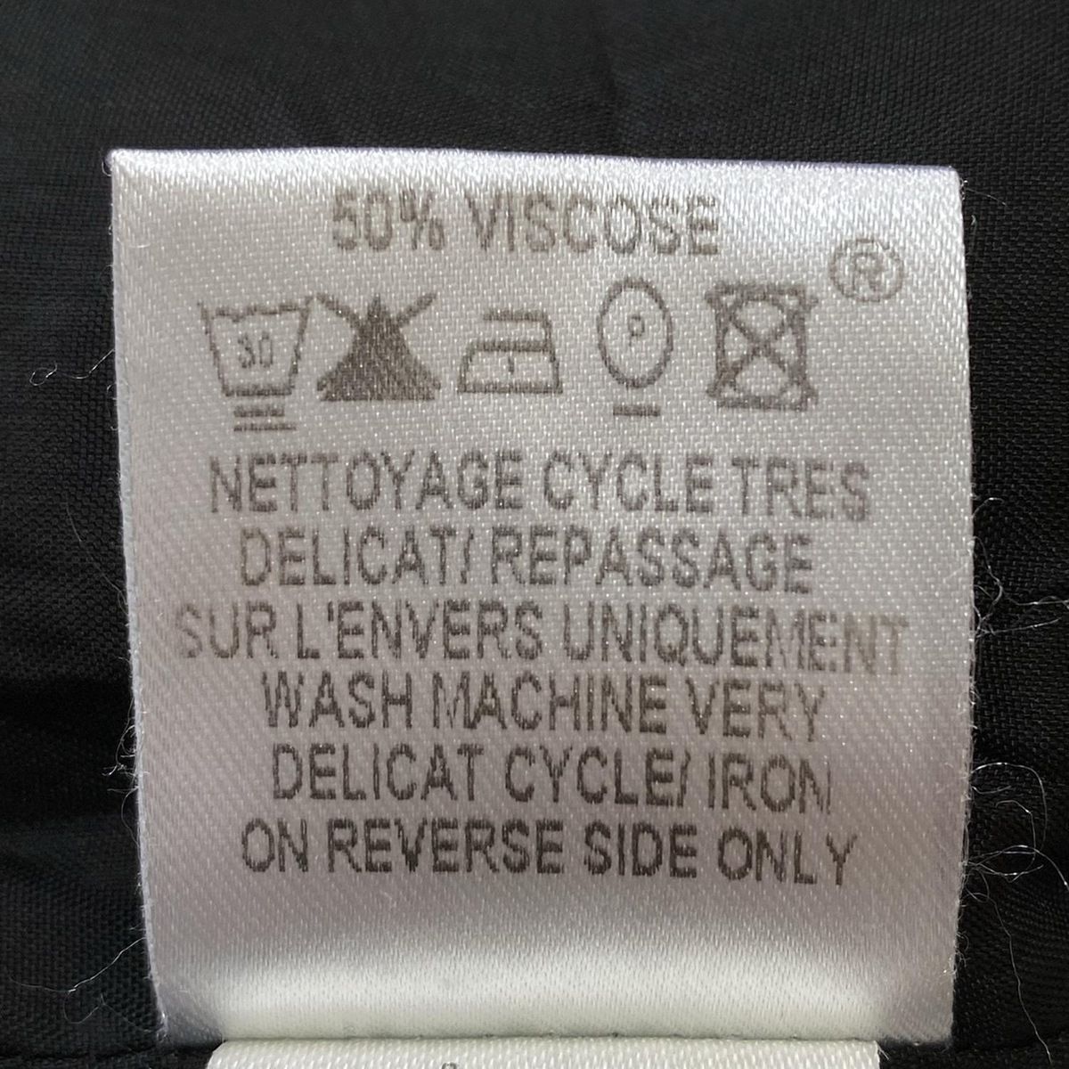 PAULEKA(ポールカ) ワンピース サイズ38 M レディース - 黒×ベージュ