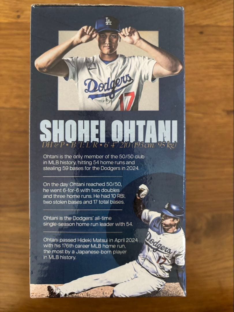 大谷翔平 Bobblehead 50/50クラブ記念品 - メルカリ