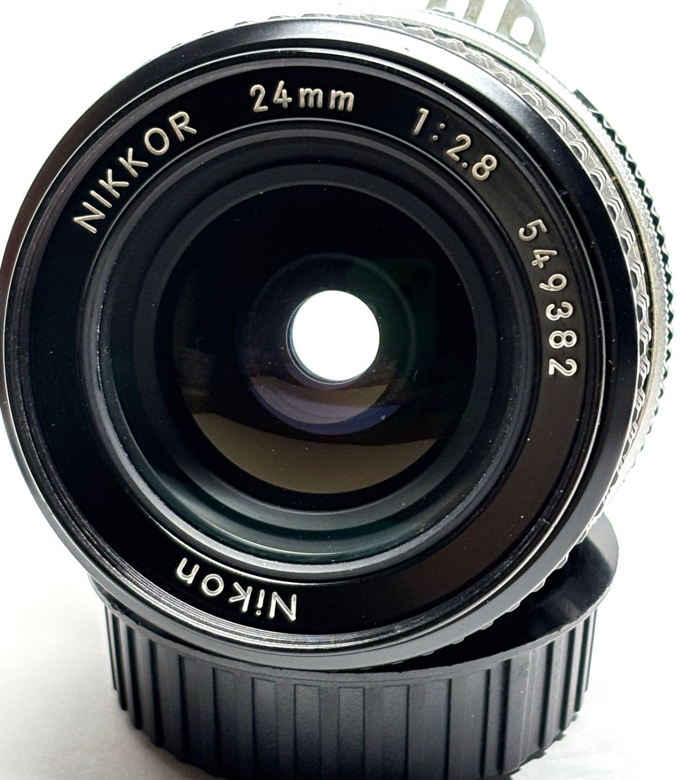 Nikon ニコン Ai NIKKOR 24mm 2.8 レンズ フィルムカメラ Nikon Nikkor Ai 24mm f2.8 Fマウントフィルムカメラ用固定焦点レンズ 極美