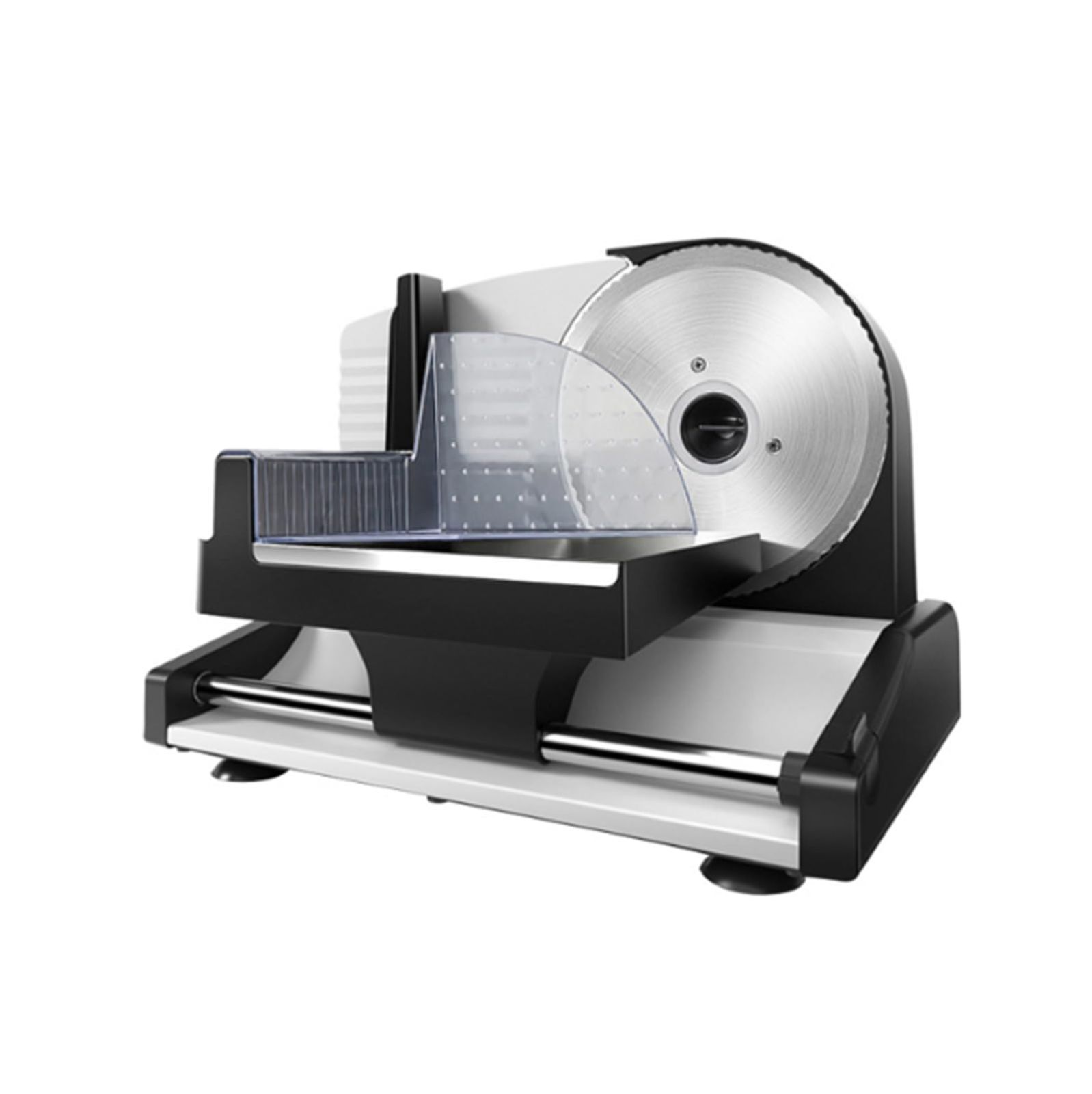 ミートスライサー電動フードスライサー 0 15mm厚み調整 ステンレス製回転鋼刃 もち 熟肉 冷凍肉 フルーツ 小型 ステンレス鋼製 家庭用 業務用電動スライサー ブラック