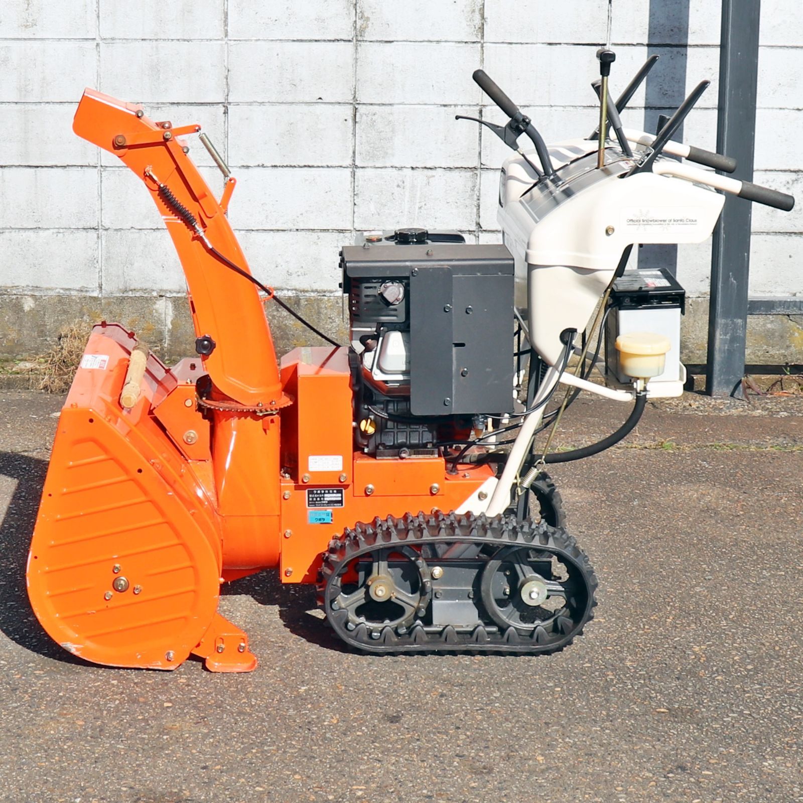 新潟発 クボタ 除雪機 10馬力 除雪幅800ｍｍ 電動シューター 実働 済 スノー ロータリー ガソリン 倉庫保管 スノーダンプ ラッセル 除雪用品 園芸用品