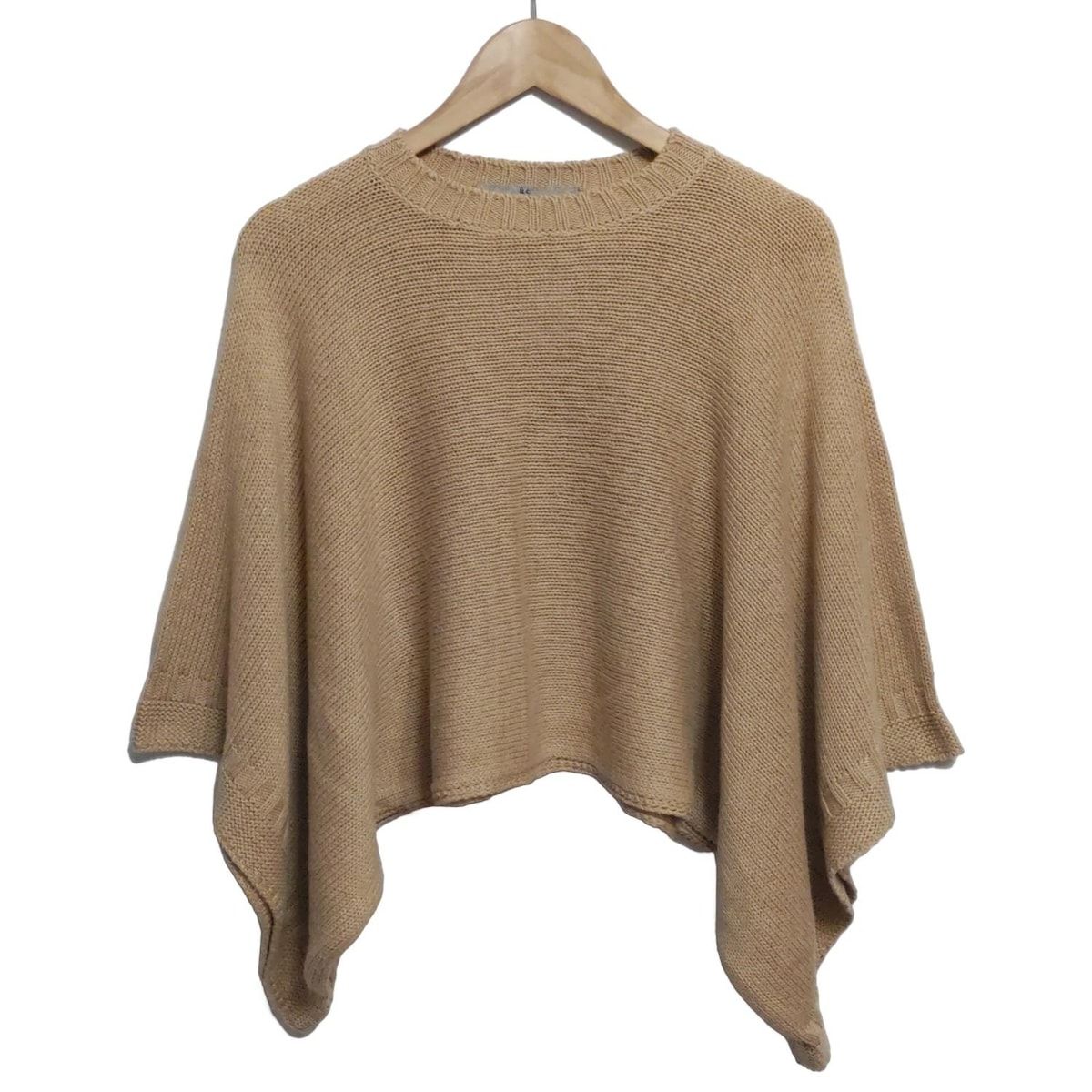 45rpm フォーティーファイブアールピーエム 半袖セーター サイズ0 XS レディース - ブラウン クルーネック