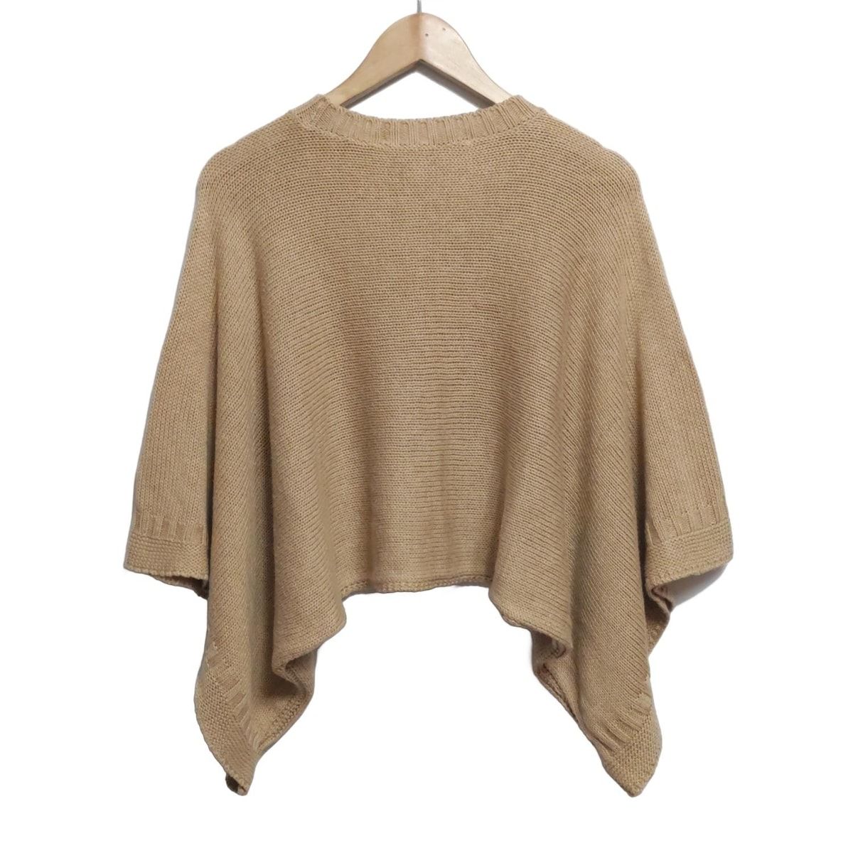 45rpm フォーティーファイブアールピーエム 半袖セーター サイズ0 XS レディース - ブラウン クルーネック