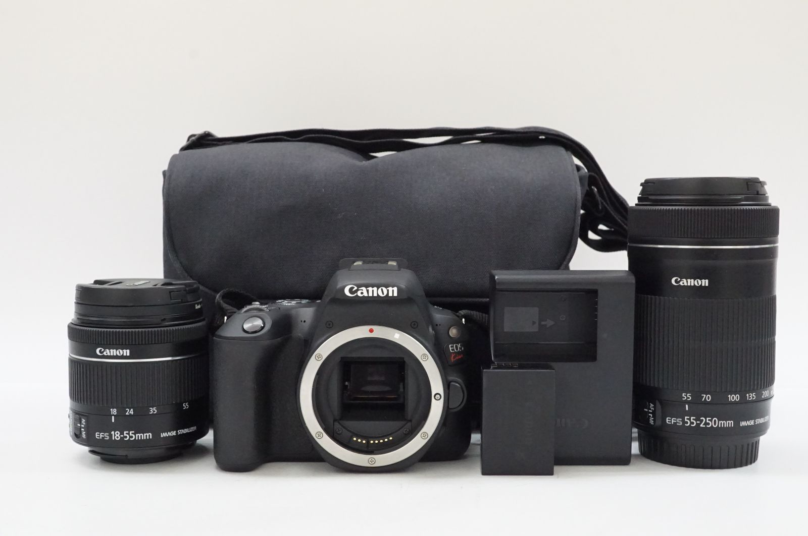 L041707 キヤノン Canon EOS Kiss x9 ダブルズームキット デジタル一眼レフカメラ