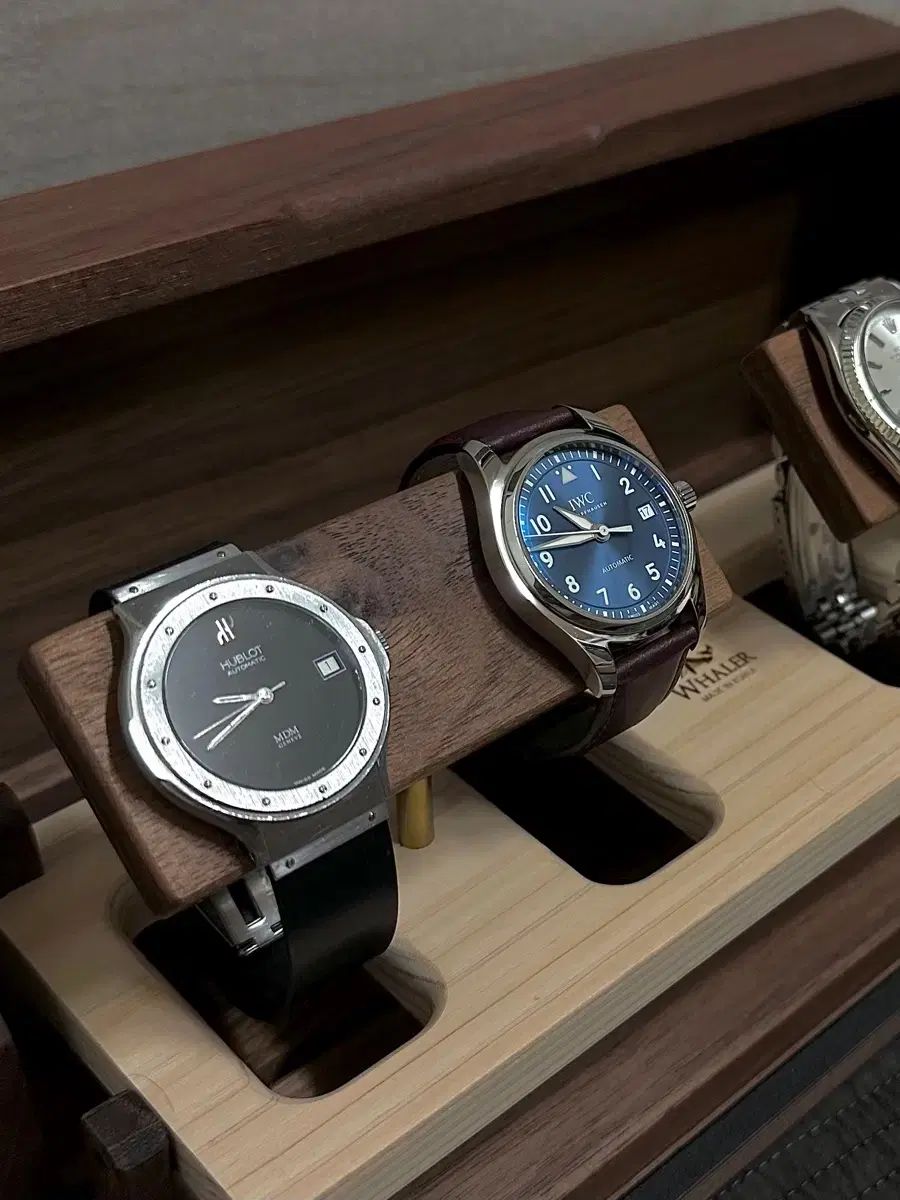  HUBLOT mdm オートメティック 36 チェック柄 自動巻き時計 腕時計(アナログ)