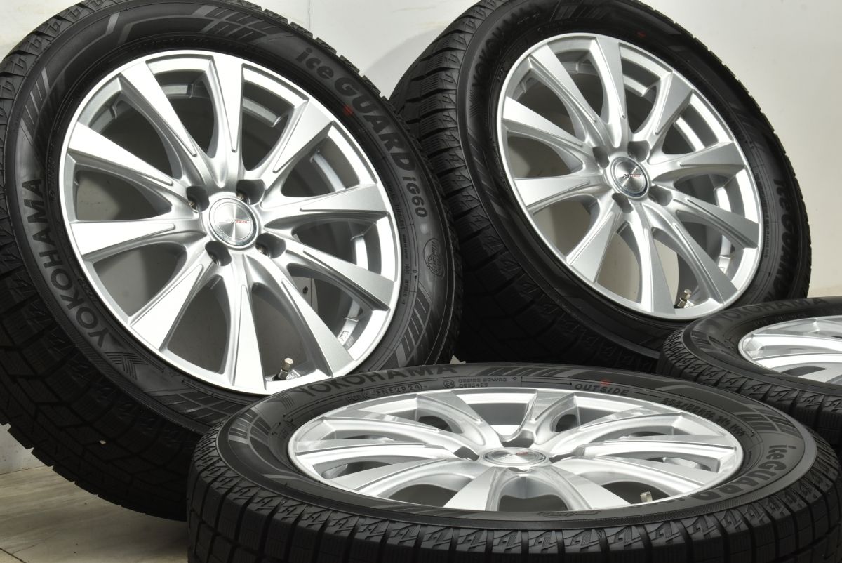 製 バリ溝 ジョーカー 16 in 6 J 40 PCD 100 ヨコハマ アイスガード iG 60 205 55 R ノートオーラ スタッドレス