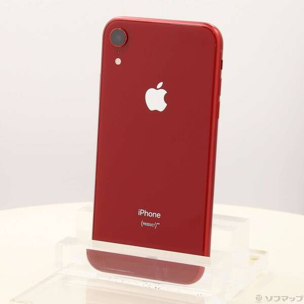 〔 品〕 iPhoneXR 128GB プロダクトレッド MT0N2J A SIMフリー 344
