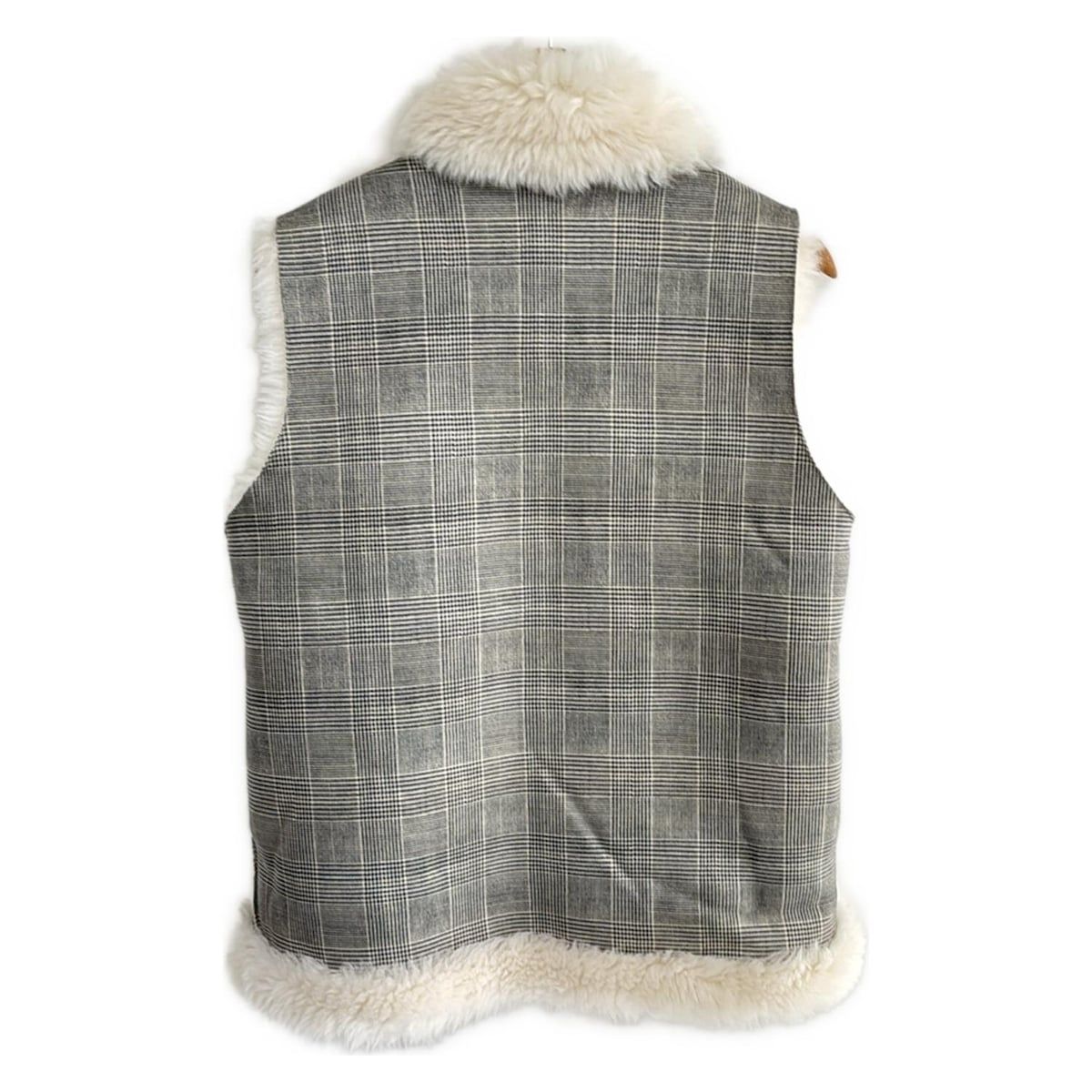 グレー 千鳥格子柄