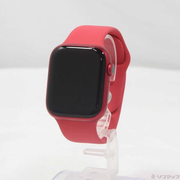 〔 品〕 Apple Watch Series 9 GPS 45mm PRODUCT REDアルミニウムケース PRODUCT REDスポーツバンド 258
