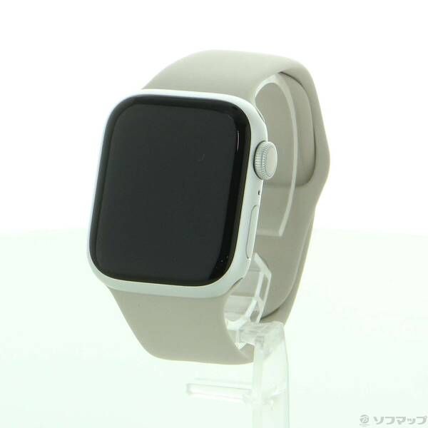 〔 品〕 Apple Watch Series 9 GPS 41mm シルバーアルミニウムケース スターライトスポーツバンド 258
