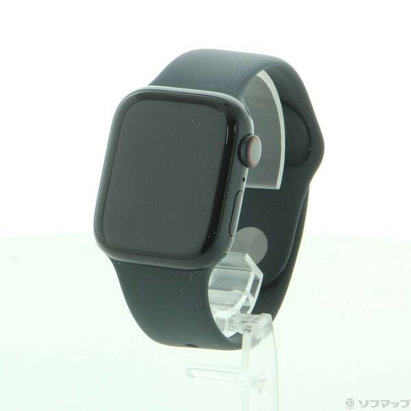 〔 品〕 Apple Watch Series 9 GPS Cellular 41mm ミッドナイトアルミニウムケース ミッドナイトスポーツバンド 258