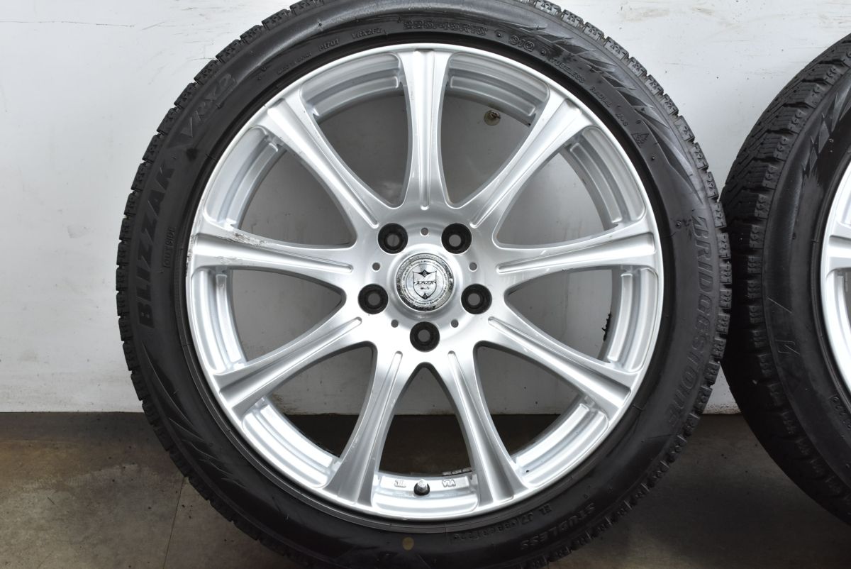  冬タイヤ Weds ジョーカー 18 in 7 5 J 38 PCD 114 3 ブリヂストン ブリザック VRX 2 225 45 R カムリ クラウン スカイライン MAZDA 18インチ タイヤ ホイールセット
