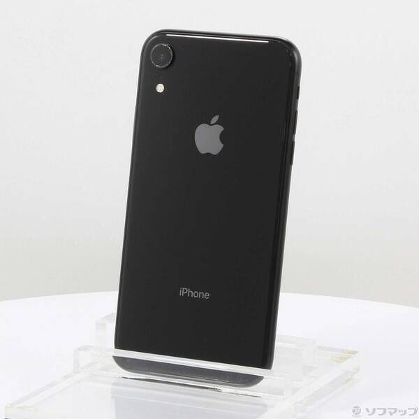 〔 品〕 iPhoneXR 128GB ブラック MT0G2J A SIMフリー 344