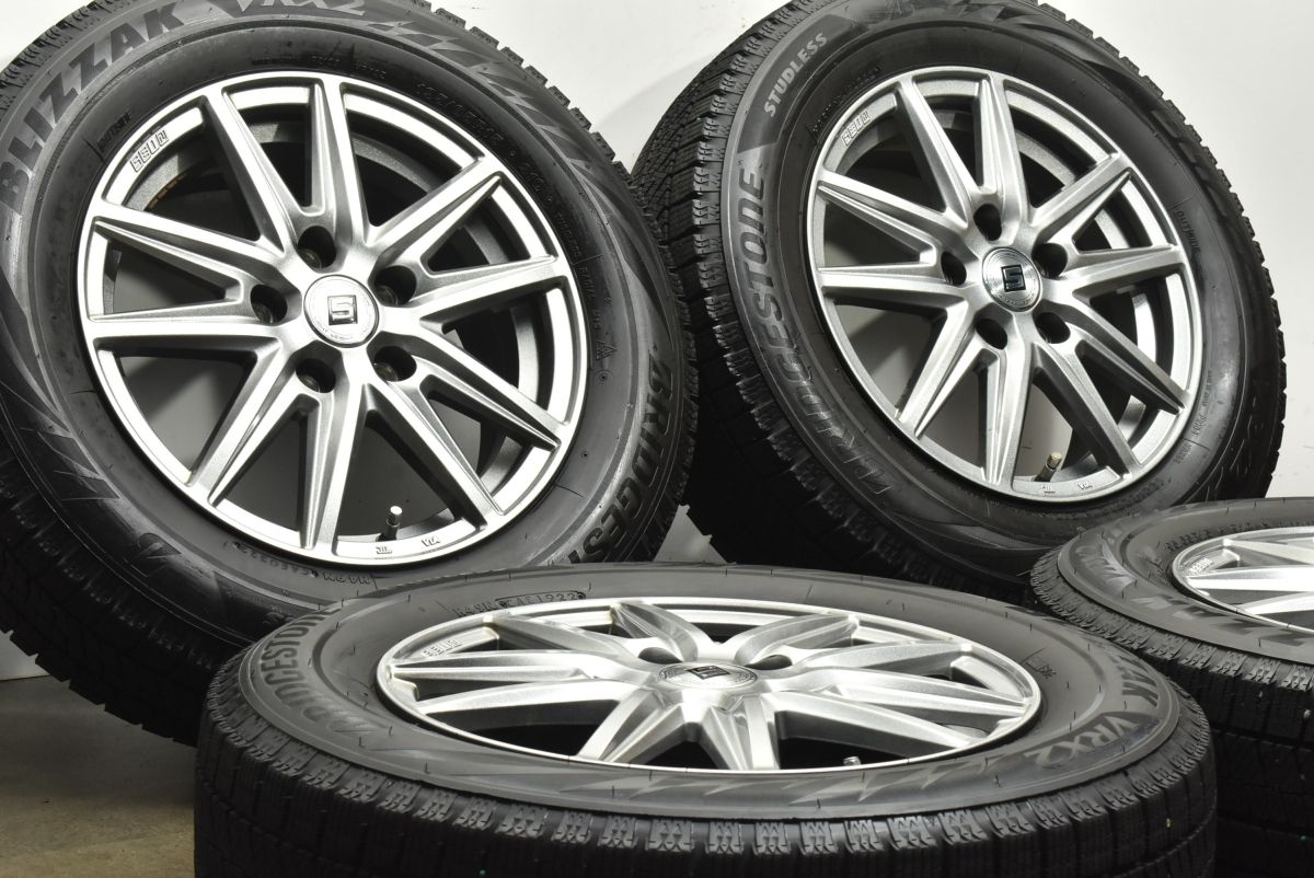 SEIN 15 in 6 J 45 PCD 114 3 ブリヂストン ブリザック VRX 2 195 65 R ノア ヴォクシー ステップワゴン セレナ アクセラ