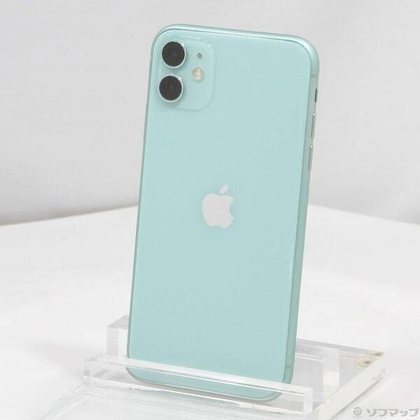 〔 品〕 iPhone11 64GB グリーン MWLY2J A SoftBank 344