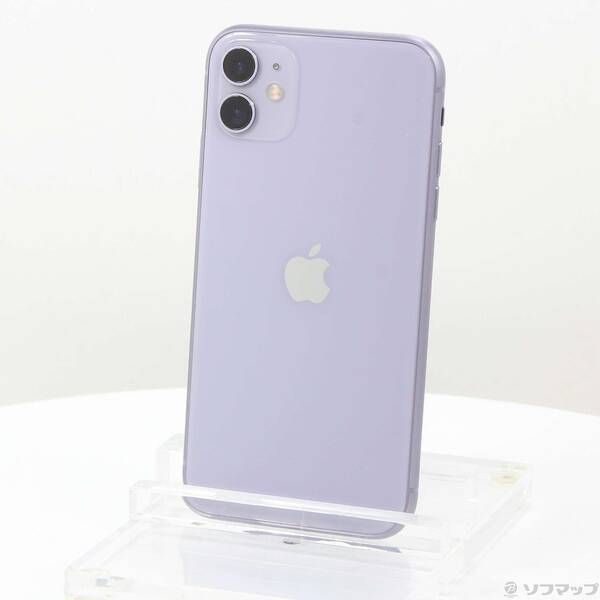 〔 品〕 iPhone 11 256 GB パープル MWMC 2 J A SIMフリー 198