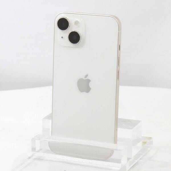 〔 品〕 iPhone14 256GB スターライト MPW33J A SIMフリー 198