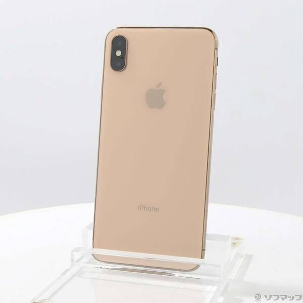 〔 品〕 iPhoneXS Max 256GB ゴールド MT6W2J A SIMフリー 344
