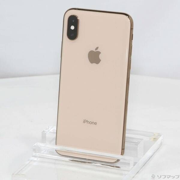 〔 品〕 iPhoneXS 64GB ゴールド MTAY2J A SIMフリー 198